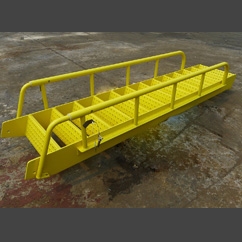 Steel ladder